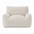 Polyester Bean Bag Chair Off-White