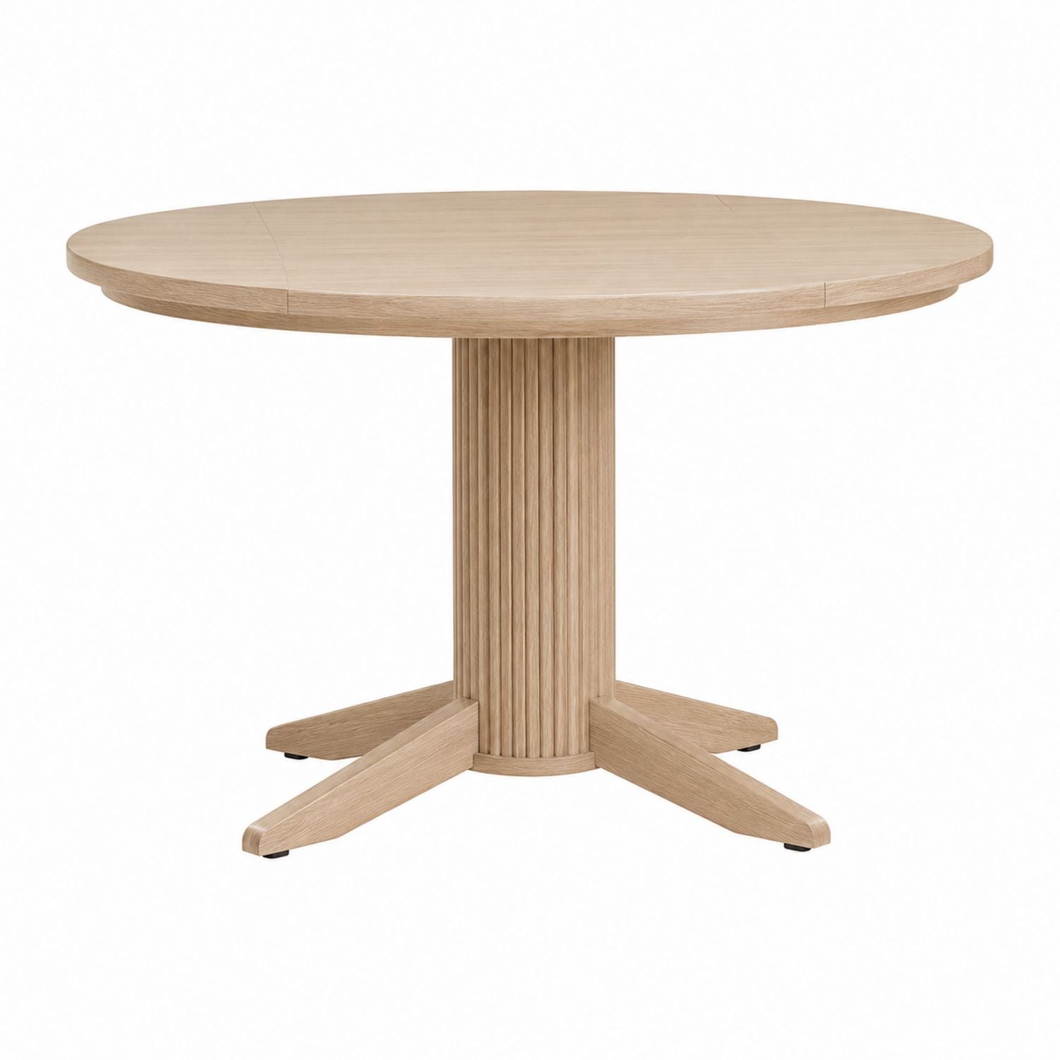Round Solid Oak Dining Table 120cm Diameter