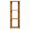 Wooden Bookshelf 4-Tier Storage Unit with Veneer Finish 60x30x150 cm