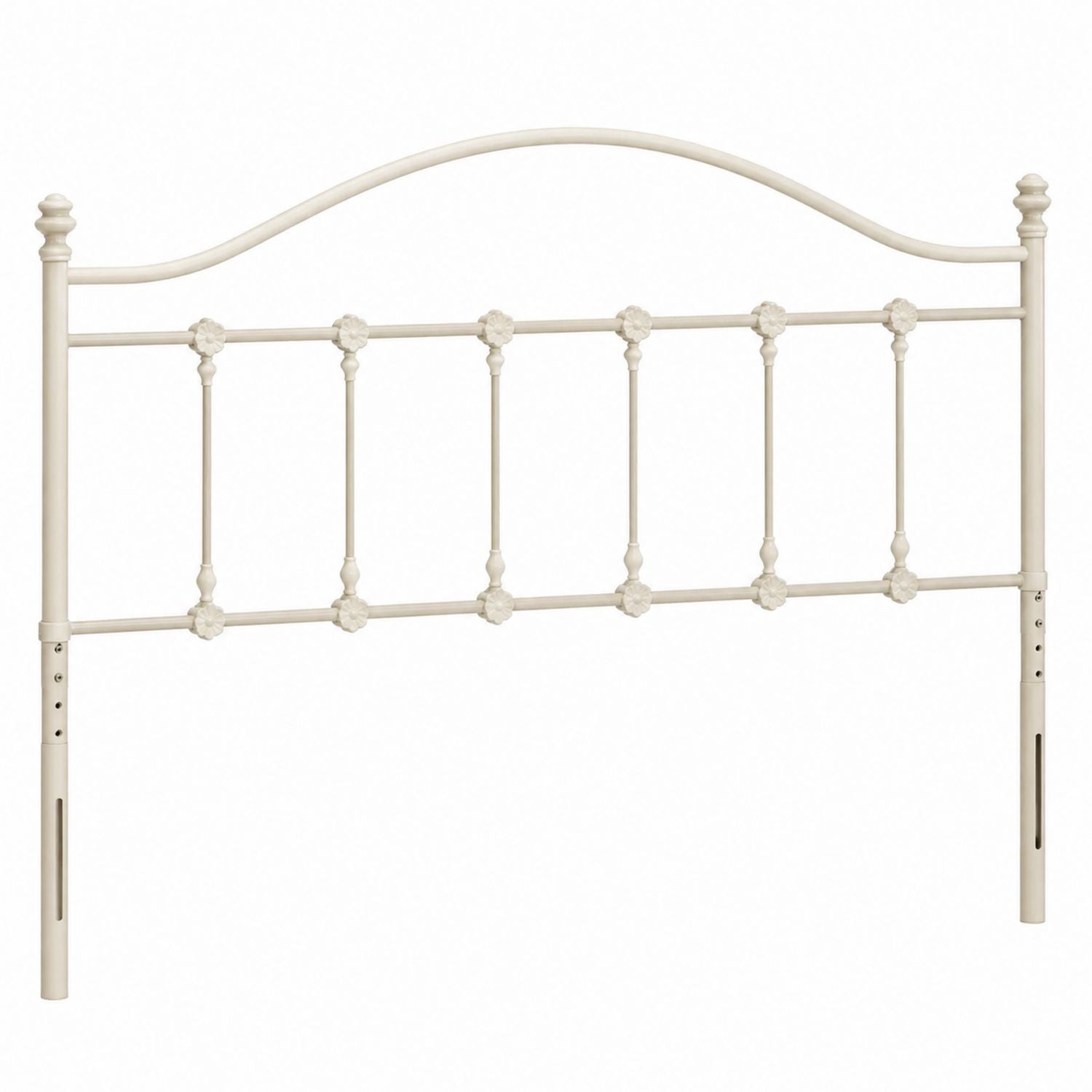 Cream Metal Full Size Headboard